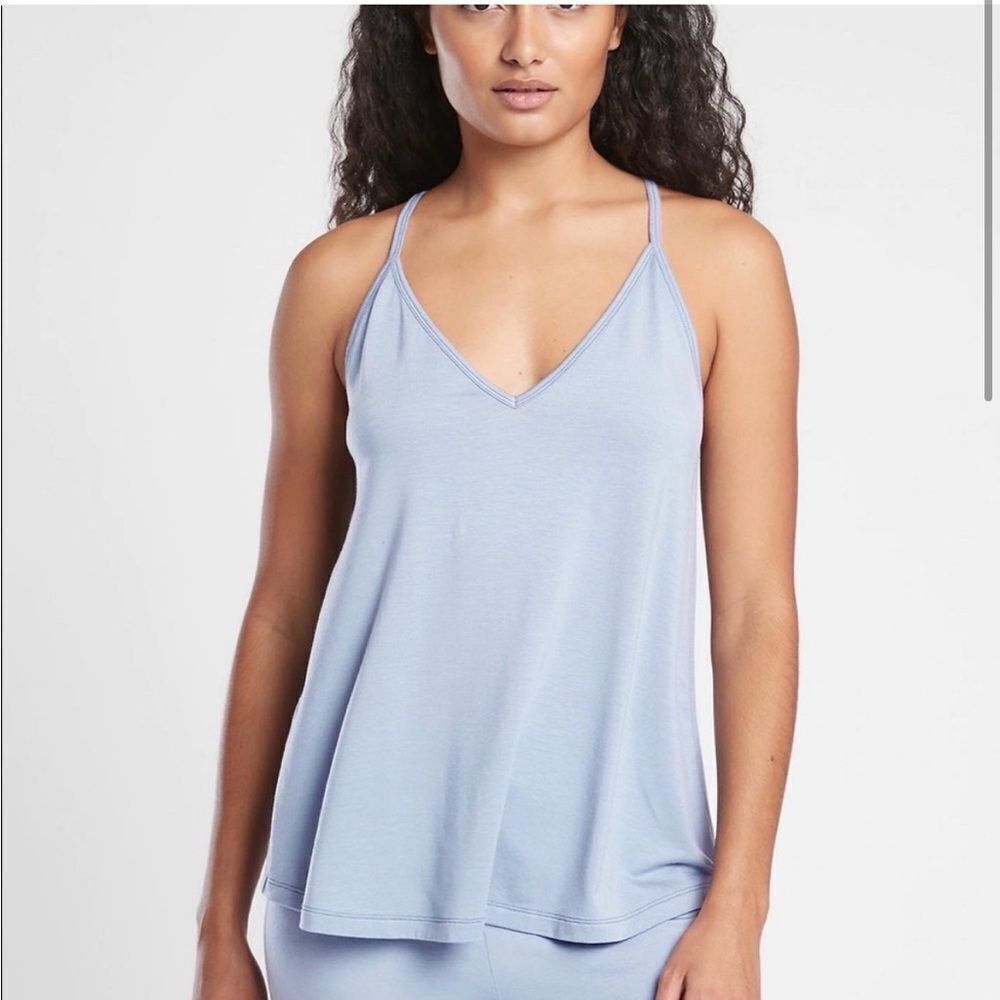 Athleta Blue Sleeveless Camisole Top NWOT